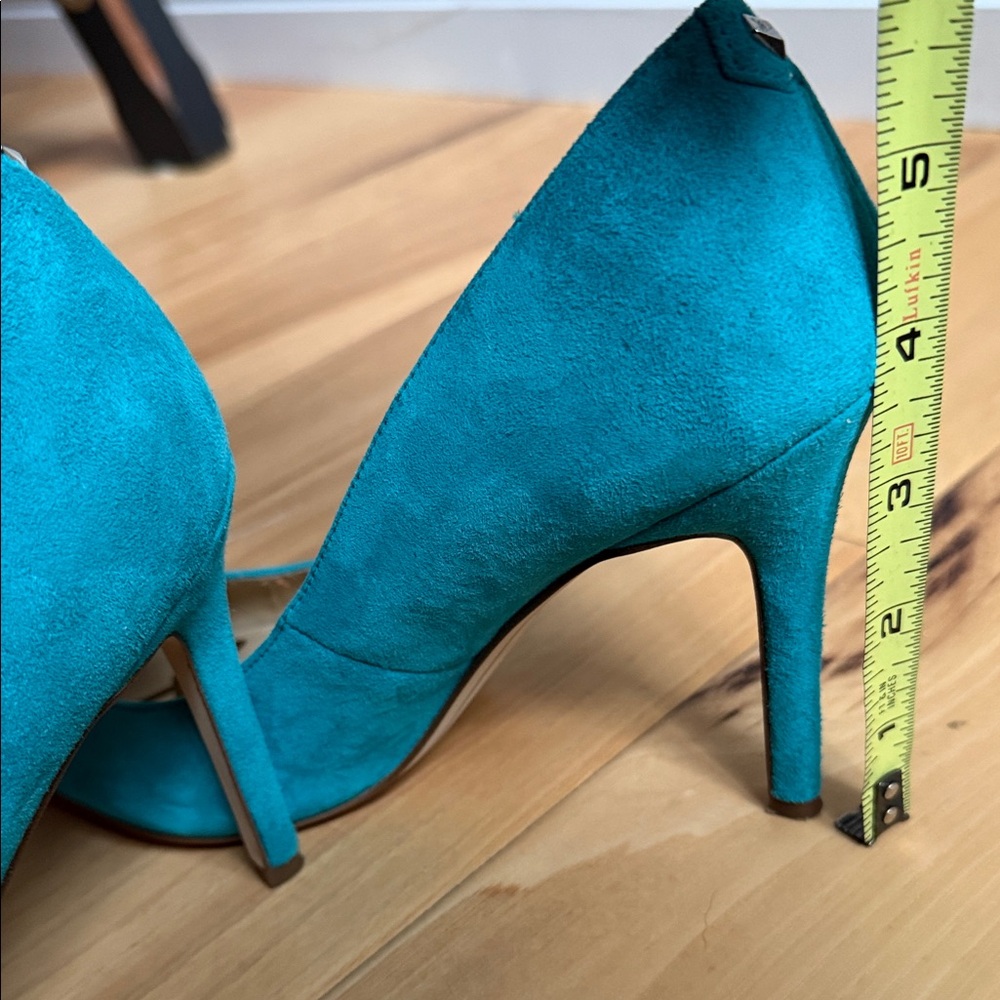 Sam Edelman Women's turquoise Pumps, Size 6 - Picture 13 of 13